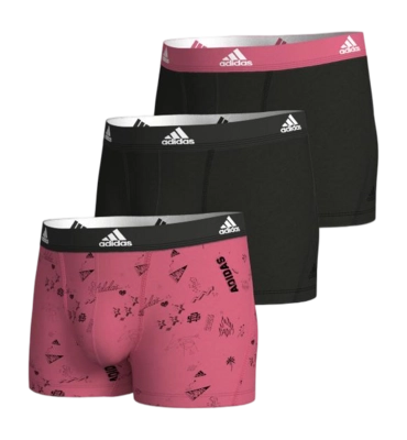 Onderbroek Adidas Men Trunk Assorted 13 (3 Pack)
