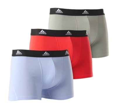 Onderbroek Adidas Men Trunk Assorted 19 (3 Pack)