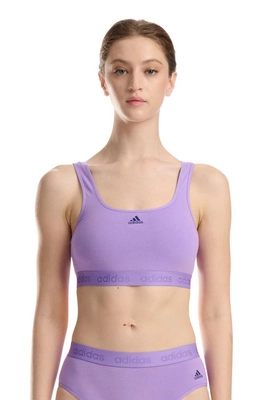 Sport BH Adidas Women Crop Bra Violet