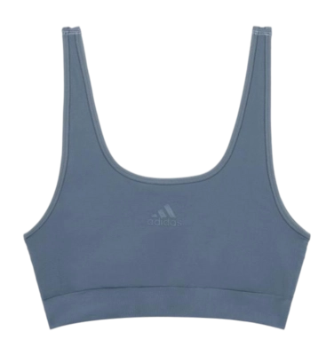Sport BH Adidas Women Scoop Lounge Bra Altered Blue