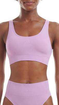 Brassière Adidas Women Scoop Lounge Bra Bliss Lilac 2