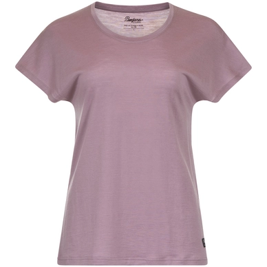 T-Shirt Bergans Women Urban Wool Tee Lilac Chalk