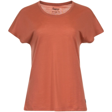 T-Shirt Bergans Women's Urban Wool Tee Terracotta