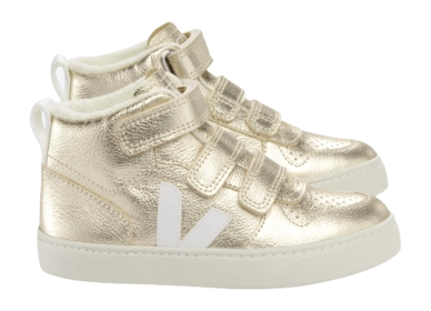Veja Kids Small V-10 Platine White