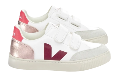 Veja Kids Small V-12 Extra White Multico Nacre