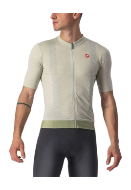 Fietsshirt Castelli Mens Essenza Jersey Desert Green