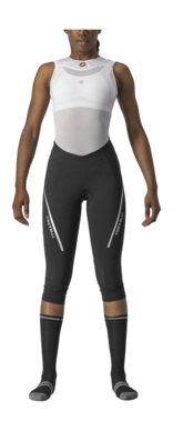 Fietsbroek Castelli Womens Velocissima 3 Knicker Black Silver