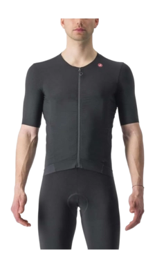 Maillot de Vélo Castelli Homme Premio Black Jersey Light Black Black