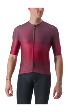 Fietsshirt Castelli Mens Aero Race 6.0 Jersey Bordeaux