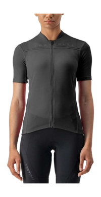 Fietsshirt Castelli Womens Anima 4 Jersey Light Black