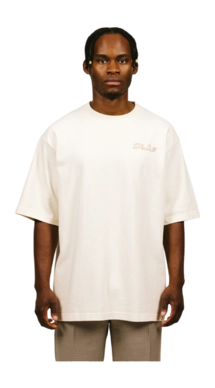 T-Shirt Olaf Hussein Herren Studio Off White
