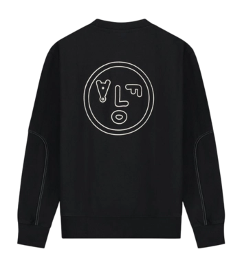 Crewneck Olaf Hussein Face Herren Black