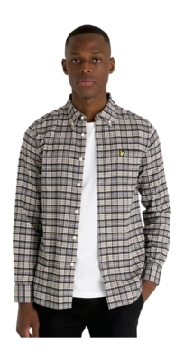 Shirt Lyle & Scott Men Check Flannel Cove