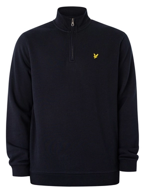 Sweater Lyle & Scott Men Quarter Zip Dark Navy