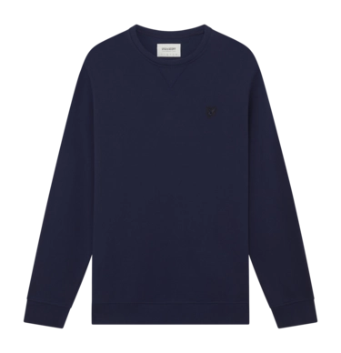 Pullover Lyle & Scott Tonal Eagle Crewneck Herren Dark Navy