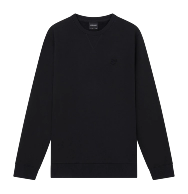 Pullover Lyle & Scott Tonal Eagle Crew Neck Herren Jet Black