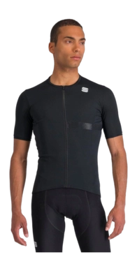 Fietsshirt Sportful Men Matchy Short Sleeve Jersey Black