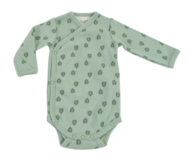 Body Lodger à Manches Longues Nomad Rib Silt Green