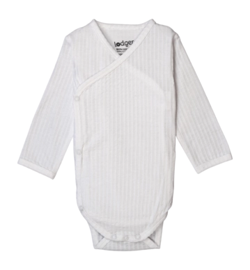 Strampler Lodger Longsleeve Seersucker Cloud Dancer
