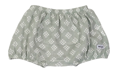 Pantalon Bébé Lodger Bloomer Tribe Muslin Silt Green