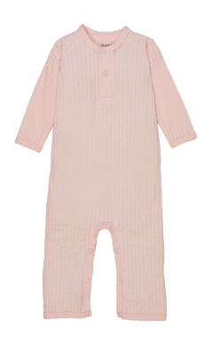 Strampler Lodger Jumper Seersucker Tan