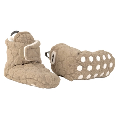 Chaussons pour Bébé Lodger Folklore Fleece Beige
