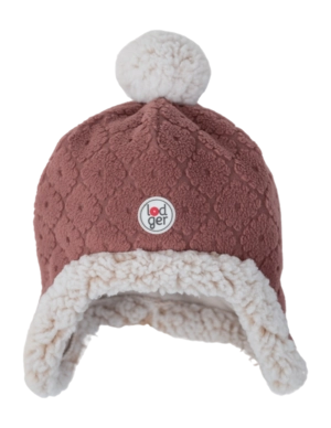 Bonnet pour Bébé Lodger Folklore Polaire Rosewood