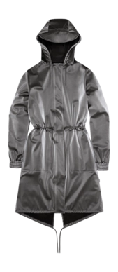 Jacke RAINS String Parka Women Metallic Grey