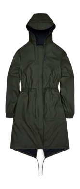 Jas RAINS Women String Parka Green