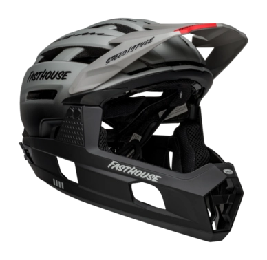 Fietshelm Bell Super Air R Spherical Matte Grey/Black Fasthouse