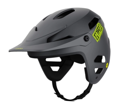 Fietshelm Giro Tyrant Spherical Matte Metallic Black Ano Lime