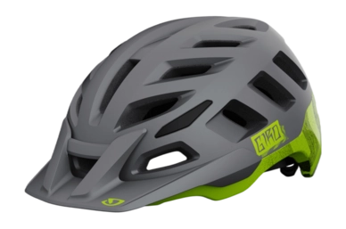 Fahrradhelm Giro Radix Matt Metallic Black Ano Lime