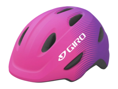 Fietshelm Giro Scamp Matte Bright Pink Purple Fade