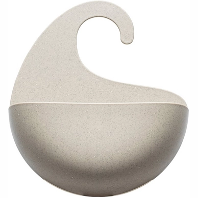 Organisateur de Salle de Bain Koziol Recycled Surf M Beige