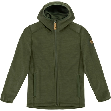 Gilet Fjällräven Enfants Keb Fleece Hoodie Deep Forest
