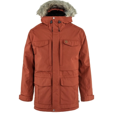 Jacket Fjällräven Men's Nuuk Parka  Autumn Leaf