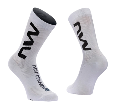 Fietssok Northwave Extreme Air Sock White Black