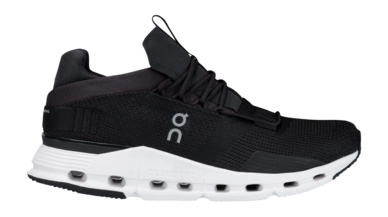 Baskets On Running Femme Cloudnova Phantom White
