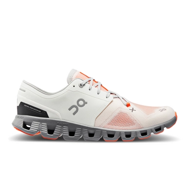 Hardloopschoen On Running Men Cloud X 3 Ivory Alloy