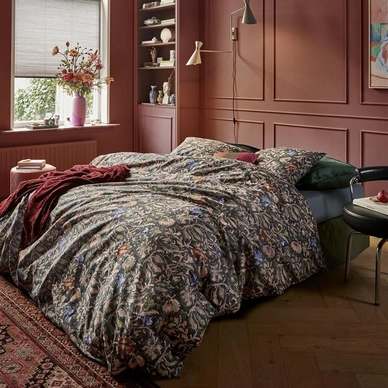 Dekbedovertrek At Home by Beddinghouse Batik Dark Blue Katoen