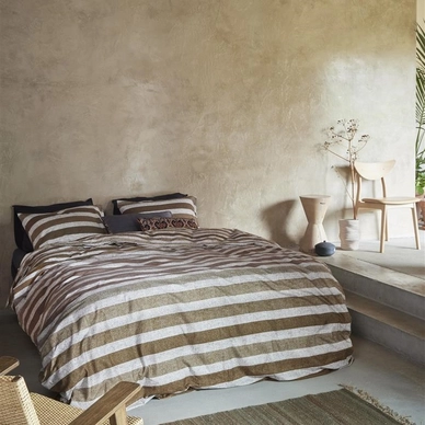 Dekbedovertrek Beddinghouse Gloaming Brown Flanel