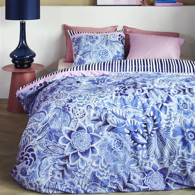 Dekbedovertrek Oilily Florence Blauw Satijn