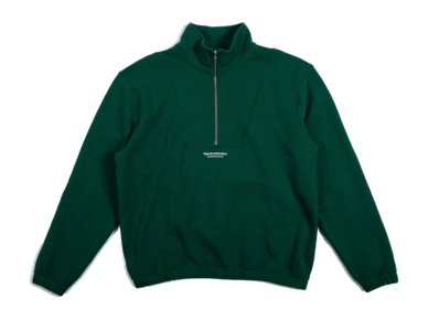 Pull Demi-Zip New Amsterdam Surf Association Homme Sea Evergreen