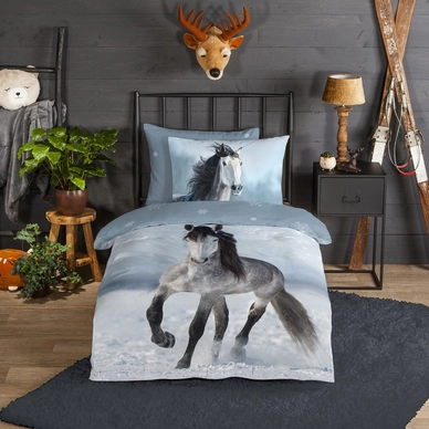 Dekbedovertrek Good Morning Dreamer Grey Flanel