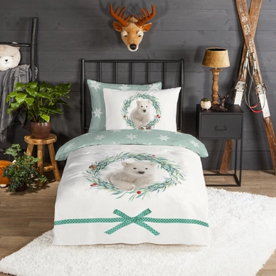Dekbedovertrek Good Morning Icebear Ecru Flanel