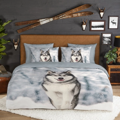 Dekbedovertrek Good Morning Husky Grey Flanel