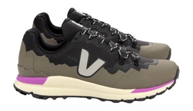 Veja Women Fitz Roy Black Oxford Grey Kaki