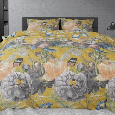 Dekbedovertrek Dreamhouse Andolf Yellow Satijn