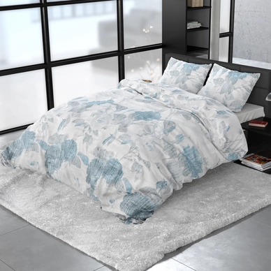 Dekbedovertrek Dreamhouse Iven Blue Satijn