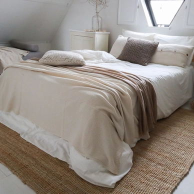 Dekbedovertrek House in Style Rotterdam Off White Katoen